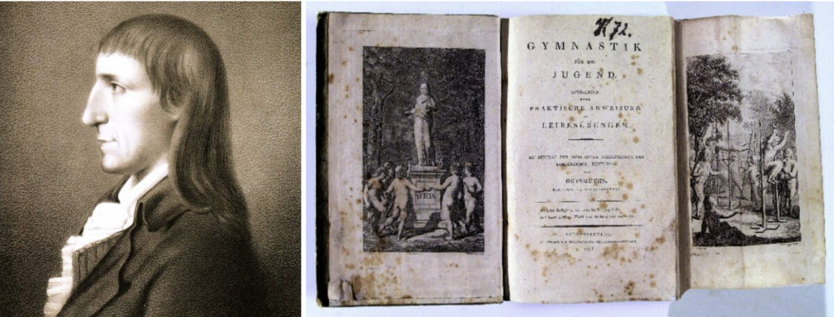GutsMuths와 그의 저서 Gymnastik für die Jugend (1793)